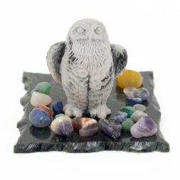 Сувенир &amp;quot;Сова полярная&amp;quot; из мрамолита