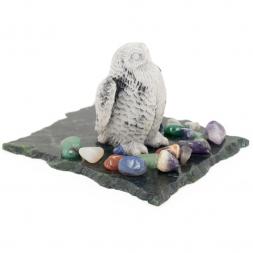 Сувенир &amp;quot;Сова полярная&amp;quot; из мрамолита