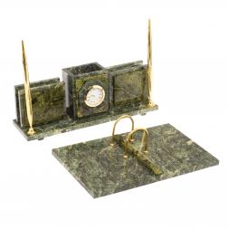 Письменный прибор &amp;quot;Офисный&amp;quot; с подставкой под перекидной календарь