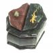 Шкатулка &amp;quot;Ракушка&amp;quot; камень змеевик 14х10х9 см 119163