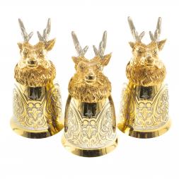 Стопки перевертыши &amp;quot;Олень&amp;quot; 70 мл 3 шт Златоуст