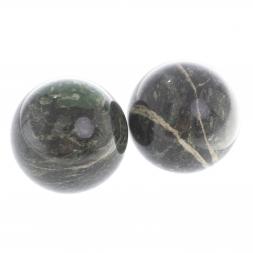 Шар из темного змеевика 4,5 см