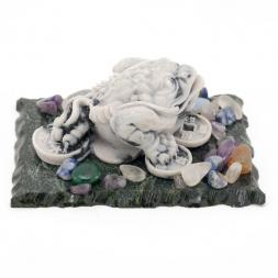 Сувенир "Жаба на монетах" большая