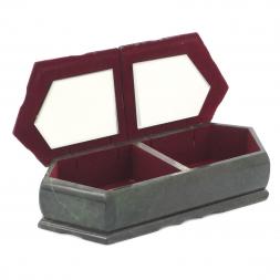 Шкатулка &amp;quot;Зимний и летний пейзажи&amp;quot; 29,5х12х8 см