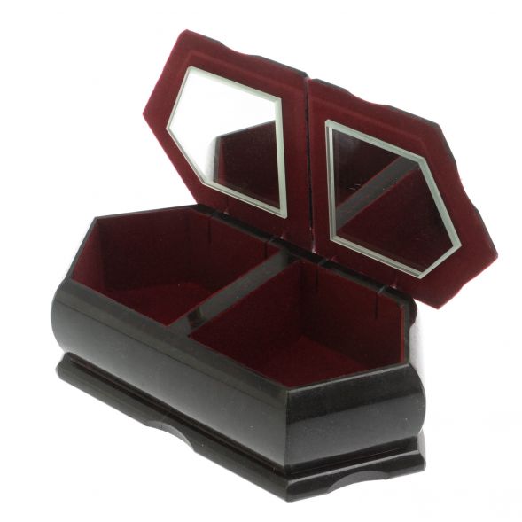 Шкатулка с двумя отделениями &amp;quot;Хозяйка медной горы / Осенний пейзаж&amp;quot; 20х10х7,5 см 128898