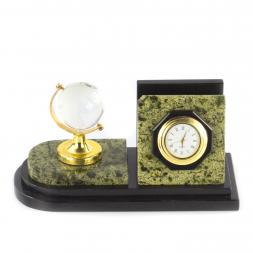 Мини-набор из змеевика &amp;quot;Глобус&amp;quot;