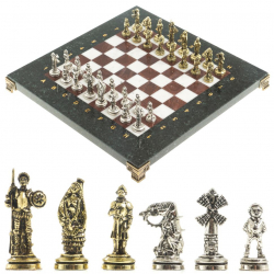 Шахматы из камня